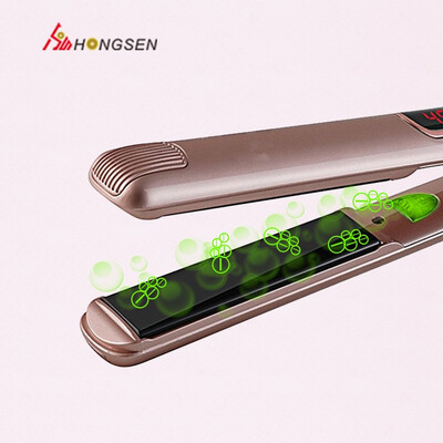

Hot sale multi-function roll straight dual-purpose hair curler infrared hair straightener negative ion hair clip plate