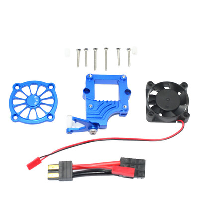 

Tailored GPM Aluminum Alloy Motor Cooling Fan Easy Switch Set For Traxxas TRX-4 Racer