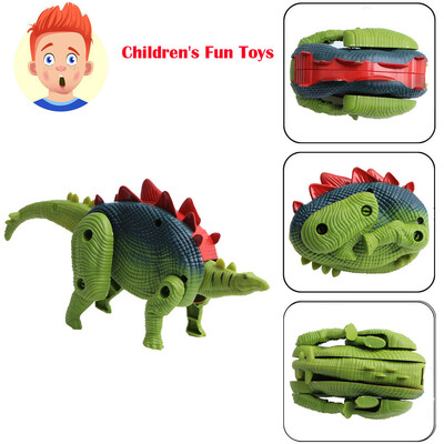 

YIWULATransform Simulation Dinosaur Toy Model Deformed Dinosaur Egg Collection Gift
