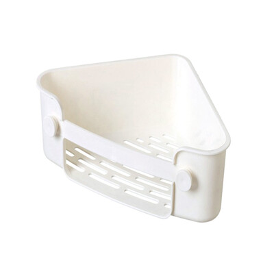 

Bathroom Organizer Corner Storage Rack Suction Cup Toilet Shower Shelf Kitchen