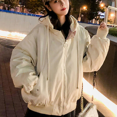 

Roseonmyhand Women Solid Casual Thicker Winter Warm Jacket Short Overcoat