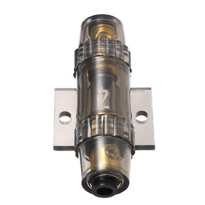 

IMC Audio 60 Amp Inline AGU Fuse Holder Fits 4 8 10 Gauge Wire gray
