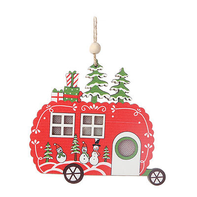 

New Hot LED Light Up Wooden Party Bedroom Holiday Decorations Decorative Hanging Ornaments Indoor Christmas Tree