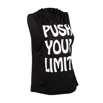 

Gym Hot Men Clothing Stringer Hoodie Bodybuilding Tank Top Muscle hooded Shirt