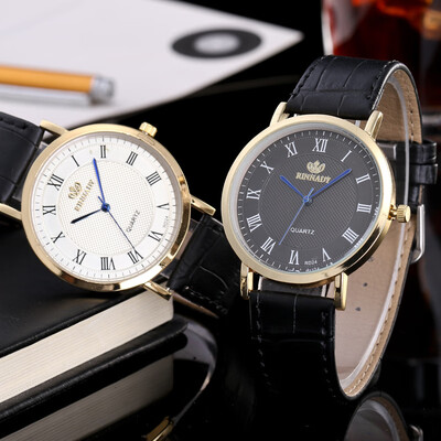 

Ebay wish explosions by the factory direct mens business belt watch Roman numerals graduated quartz watch