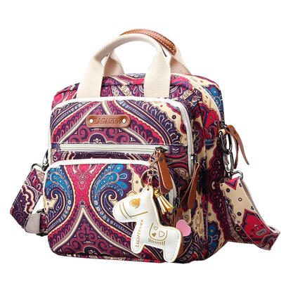 

Ethnic Style Multi-Pockets Diaper Bag Portable Mommy Maternity Nappy Bag