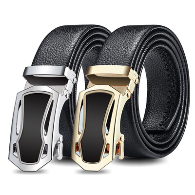 

Manufacturers selling double-edged wear-resistant belt mens automatic buckle belt mens fashion sports car shaking sound network red explosion models