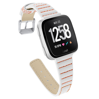 

ECSEM Replacement Band Strap Leather Bracelet Wristband Accessories for Fitbit Versa&Fitbit Versa 2 for Women Men, ECSEM Replacement Band Strap Leather Bracelet Wristband Accessories for Fitbit Versa&Fitbit Versa Lite for Women Men