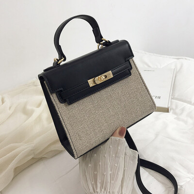 

Korean fashion wild diamonds casual personality casual chain shoulder slung small square bag