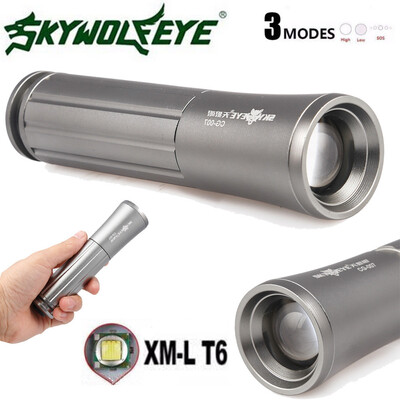 

Saidsome Focus 3 Modes XML T6 LED 18650 Flashlight Torch Lamp Powerful flashlight lamp