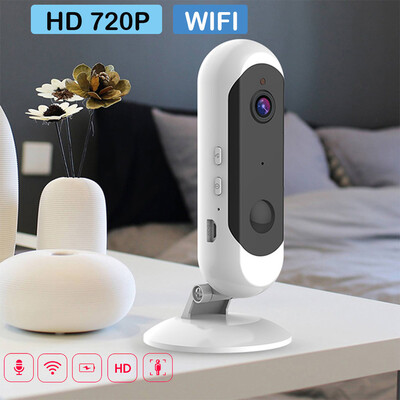 

〖Follure〗Rechargeable HD720P Camera Surveillance Wifi Security Night Vision Two Way Audio