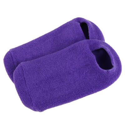 

1 Pair Pink Moisturize Soften Repair Cracked Skin Treatment Gel Spa Socks