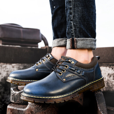 

19 new explosion models autumn fashion trend casual shoes low help wear tooling shoes outdoor big shoes