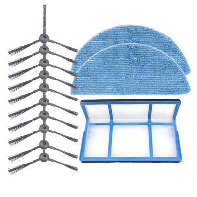 

〖Follure〗Mop Side Brush Filter Element For Ilife V3SPRO V3S 5SPRO V50 V5S Sweeper