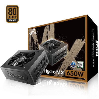 

Full Han FSP rated 500W FM500 power supply five-year warranty full module 80Plus white card certification unique -type vent design