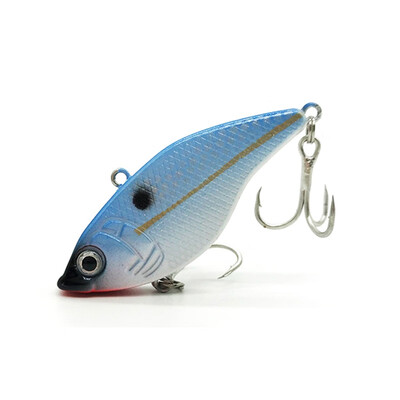 

Hard VIB Lures 5CM Fishing Bait Treble Hooks 3D Fishing Eyes Crankbait Vibe Sinking Lure Fishing Tackle