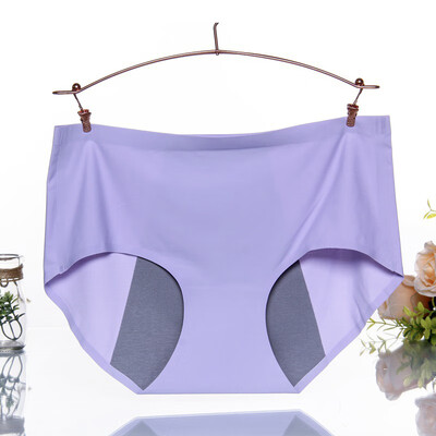 

Women Soft Underpants Seamless Brief Panties Solid Mid Rise Hipster Underwear