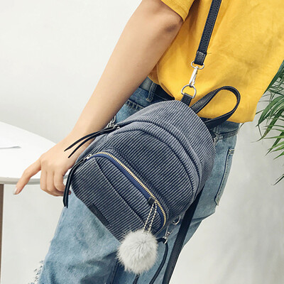 

Tailored Women Leather Backpacks Schoolbags Travel Shoulder Bag