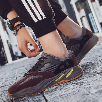 

Autumn new mens shoes mens running shoes trend sports shoes students casual sports mesh running shoes