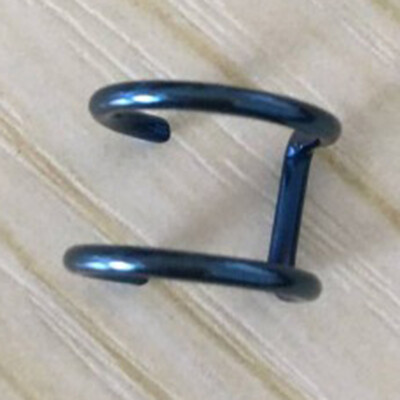 

Titanium Steel Ear Cuff Helix Cartilage Ear Ring Fake Clip On Cuff Wrap Upper Closure Ring Medical Steel Punk Ear Clip Earring