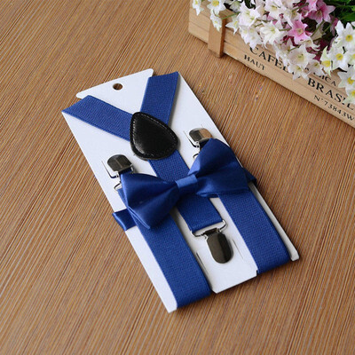 

Suspenders Baby Boy Adjustable Kid Girl Elastic Braces Bow Tie Clip-on Children