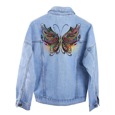

Siaonvr Beautiful Patch T-shirt Sweater Thermal Transfer Paper Patches Clothing DIY H