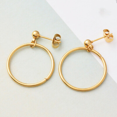 

Fashion Statement Metal Geometric For Women Boho Dangle Gold Earrings Modern Jewelry