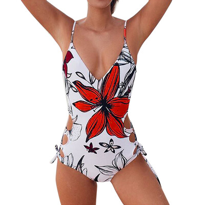 

Roseonmyhand Womens Piece Of Swimsuit Print Bikini Swimwear Bathing Beachwear