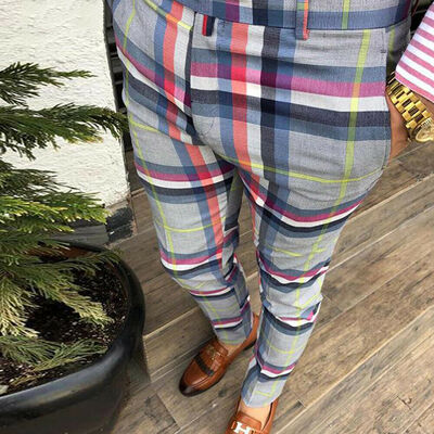 

Mens Slim Fit Casual Urban Straight Leg Trousers Pencil Jogger Cargo Pants