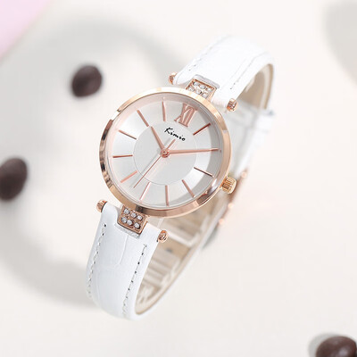 

Kimmio kimio minority watch female student Korean version simple fashion trend retro belt waterproof quartz watch