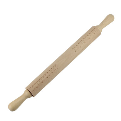 

16 inch adjustable eucalyptus flour stick 2 wooden handles