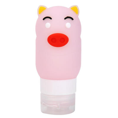 

Cartoon Shampoo Storage Bottle Shower Gel Lotion Refillable Jar Organizer