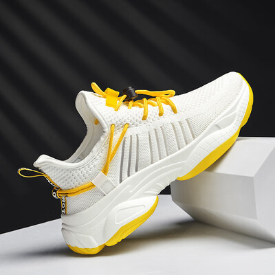 

Tide shoes breathable flying woven mesh shoes mens shoes running shoes sports shoes old shoes