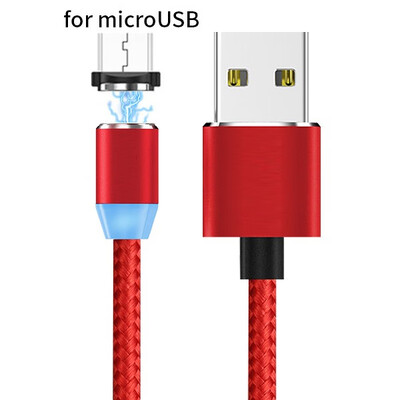 

Sovawin 1m Magnetic Micro USB Cable Mobile Phone Charger 2A Type c Android Fast Charging for Iphone 7 6s for Samsung for Xiaomi