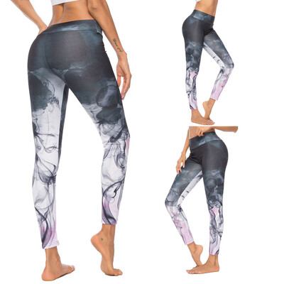 

Starmoon Womens Digital Printed Yoga Pants Sports Bottom Pants Tight Sports Yoga Pants