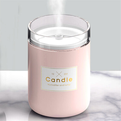 

〖Follure〗USB LED Night Light Humidifier Car Atomizer Desktop Mini Humidifier 220ML