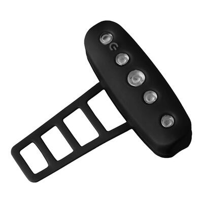 

Cycling Tail Silicone Rear Light Bike Waterproof 4 Modes Warning Lights