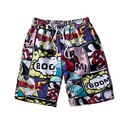 

Tailored Mens New Summer Fashion Casual Color Collision Loose Beach Sport Shorts Pant