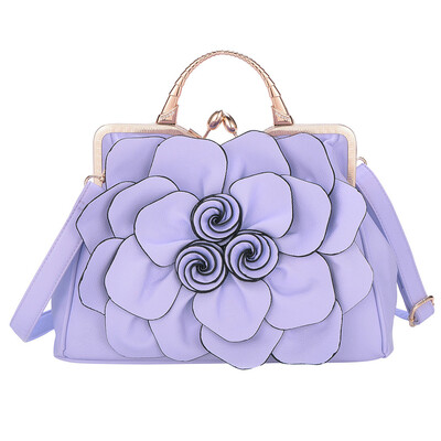 

Tailored Womens Fashion Shoulder Bag Rose Lady Handbag Cosmetic Bag