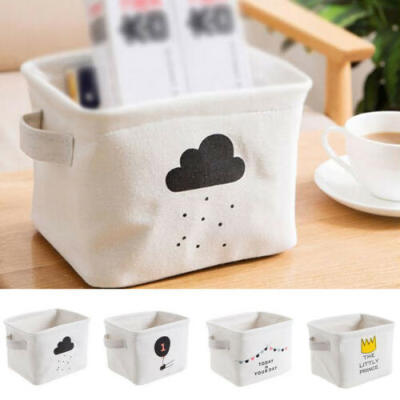 

Foldable Fabric Cloth Storage Box Household Organizer Cube Bin Basket Container