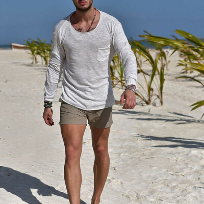 

Fashion Mens Slim Fit O Neck Long Sleeve Muscle Tee T-shirt Casual Tops Blouse