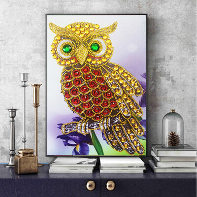 

Gobestart Special Shaped Diamond Painting DIY 5D Partial Drill Cross Stitch Kits Crystal