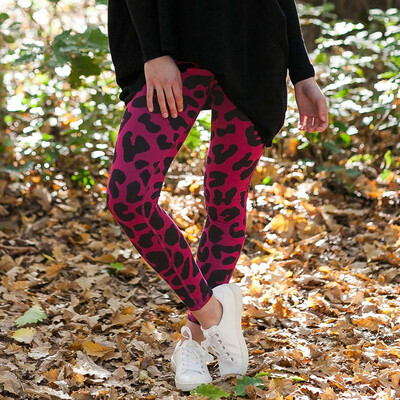 

Tailored Women Leopard Print Pants Women Sports Casual Pants
