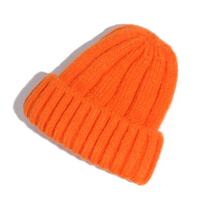 

knitting wool hat autumn winter Korean style outdoor warm-keeping cap mens Korean tide cold-cap