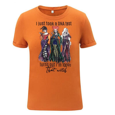 

Women&39s Halloween Print T-shirt Ladies Casual Holiday Party Short Sleeve Tops