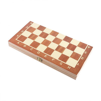 

Greensen Portable Wooden Chessboard Chess Set Folding Board Chess Game For Party Family Activities