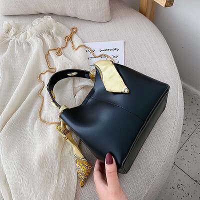 

Summer small bag handbags new 2019 Korean version of the wild shoulder slung fashion portable chain leisure bucket bag