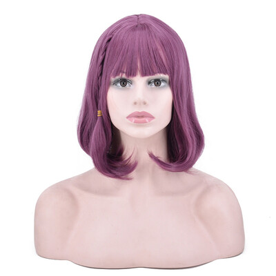 

〖Follure〗Synthetic Women Fashion Lady Braid Short Curly Hair Cosplay Party Wig For Daily