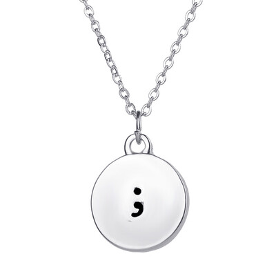 

European&American Style Punctuation Simple Necklace