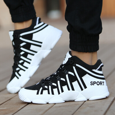 

High-top basketball shoes mens boots AliExpress couples actual sports shoes